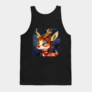 Santa's 9th Reindeer Tank Top